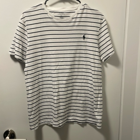 Polo Ralph Lauren Casual Striped Short Sleeve T Shirt - Picture 1 of 4